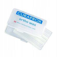 Ортодонтический воск Curaprox Ortho Wax прозрачные восковые полоски-7 шт.