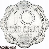 10 CENTÓW 1978 SRI LANKA