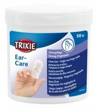 Trixie Ear Care 50шт подушечки для пальцев с питательным очищающим лосьоном