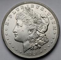 384. USA, 1 dolar 1921