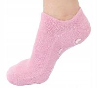 Skarpetki SPA żelowe nawilżające różowe