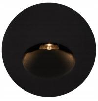 Schodowa lampa wpustowa Bil O015SL-L3B3K LED 3W ogrodowa IP54 czarne