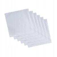 6Szt Bawełniane Chusteczki dla Kobiet Kieszonkowe Kwadratowe Hankies Wygodn