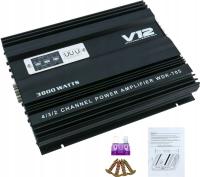 WZMACNIACZ SAMOCHODOWY 4-KANAŁOWY WUDI CAR AUDIO V12 WDK-V705 4x60W 2x200W