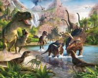 Картинка 3D динозавры фото обои динозавр 235x305cm