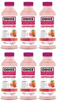 OSHEE 6,6L ( 6 x 1,1L ) Vitamin Lemonade malina i grejfrut 6x1100ml