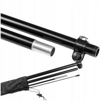 MASZT DO FLAGI REKLAMOWEJ STANDARD ROZMIAR S 290CM CZARNY