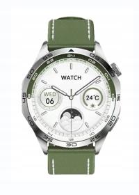 Smart Watch Porsche GT4 Green [Luxury Leather Strap + Sports Silicone Band]