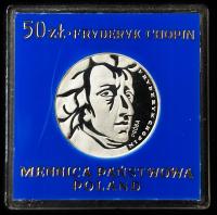 MONETA 50 ZŁ FRYDERYK CHOPIN PRÓBA