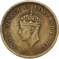 Cejlon 50 centów 1943