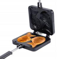 2-Molds Taiyaki Fish Shaped Waffle Pan Maker