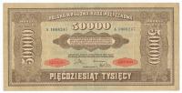 Polska, 50.000 marek 1922, seria A, st. 3+