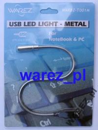 LAMPKA USB DO LAPTOPA I PC - METALOWA