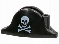 LEGO гардероб пиратская шляпа черный / черный 2528PB14 новый