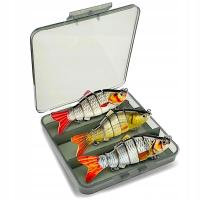 Wobler Jerk Woblery na Szczupaka ETUSO 10cm 15g 3szt Przynęty Spinningowe