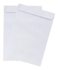 50шт C3 HK офисные конверты с белой полосой