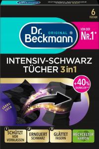 Dr Beckmann салфетки для стирки черного DE 6 шт