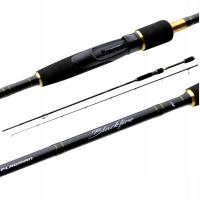 SPINNING NA OKONIA KLENIA PSTRĄGA FLAGMAN BLACKFIRE 213 CM 3-12 GR