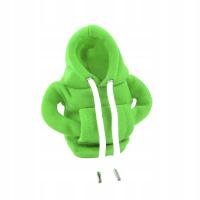 Osłona gałki dźwigni zmiany biegów samochodu Bluza z kapturem Uniwersalne akcesoria Modna zieleń