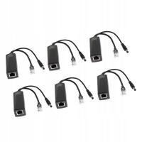 6pcs 48V до 12V PoE активный источник питания