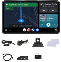 БЕСПРОВОДНОЙ ANDROID АВТО CARPLAY МОНИТОР НАВИГАЦИЯ 7 ДЮЙМОВ BLUETOOTH AUX