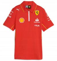 Koszulka polo damska Scuderia Ferrari F1 Team 2024 r.S