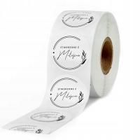 Наклейки, созданные с любовью круглые большие 100sz