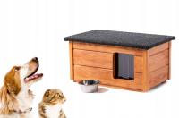 Питомник для собак, кошек, большая утепленная древесина, прочный премиум Mr. Дулиттл