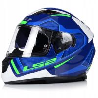 KASK MOT. INTEGRALNY LS2 FF320 STREAM EVO AXIS BLUE/WHITE XS