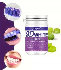 Proszek 9D Purple do Wybielania Zębów 80g