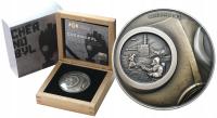 Niue. 5 dolarów 2021 Czarnobyl - 2 uncje SREBRO