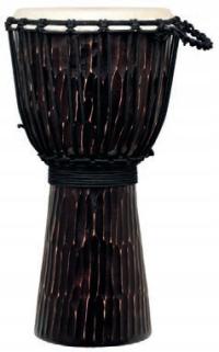 Djembe Drewniane mahoniowe 50 cm - Ever Play - Ciemny brąz- DA50-3