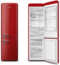 Холодильник Amica FK 3495.3 Fraa Total NoFrost 250L LED ретро Красный