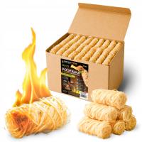 Heatfire натуральная древесная вата разжигатель для камина барбекю 2,4 кг