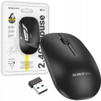 Borofone Mysz komputerowa BG14 Planet bezprzewodowa czarna