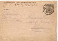 TARNOWSKIE GÓRY -kartka pocztowa -obieg 1933 rok Cp51