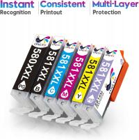 ONLYU PGI-580 CLI-581 XXL wkłady atramentowe.