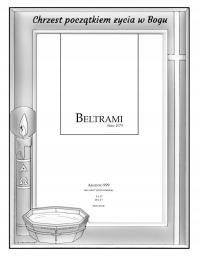 СУВЕНИР СВЯТОГО КРЕЩЕНИЯ СЕРЕБРЯНАЯ ФОТОРАМКА