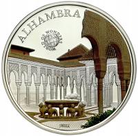 Palau. 5 dolarów 2011, Alhambra – SREBRO