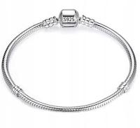 MD Bransoletka do charms gładki owal