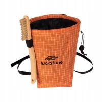 Torba na kredę do wspinaczki skałkowej z regulowanym paskiem w talii Torba do przechowywania dla Orange