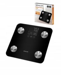 Sencor 6026b фитнес-весы для измерения жира в воде smart