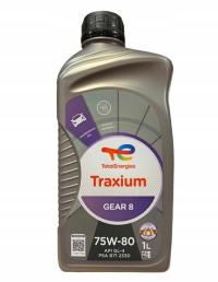 Трансмиссионное масло TotalEnergies Traxium Gear 8 75W-80 1l