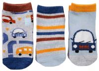 Эй! Носки носки хлопок детские мальчики игрушки 3pack 3-6m XS3B