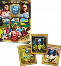 PANINI NAKLEJKI FIFA 365 2025 ALBUM ZESTAW NA START 20 NAKLEJEK SASZETKI