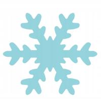 DZIURKACZ OZDOBNY 7,6CM ŚNIEŻYNKA 009 DPCRAFT