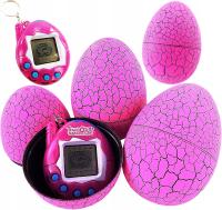 Тамагочи в яйце игра электронный питомец розовый