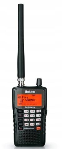 Uniden UBCD 160 DN skaner radiowy analogowo-cyfrowy AM FM DMR dPMR NXDN