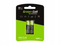 GreenCell аккумуляторные батареи Ni-Mh палочки AA HR6 1.2 V 2600mAh 2шт