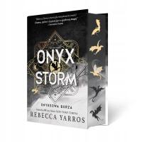 ONYX STORM ONYKSOWA BURZA barwione brzegi Rebecca Yarros